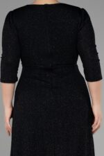 Kapri Kol Uzun Simli Büyük Beden Abiye Abu39740 - Görsel 12