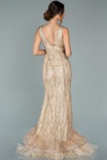 Kolsuz Simli Uzun Abiye Elbise Abu1979 - Görsel 2