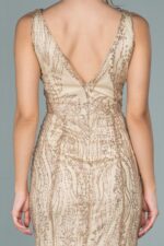 Kolsuz Simli Uzun Abiye Elbise Abu1979 - Görsel 4