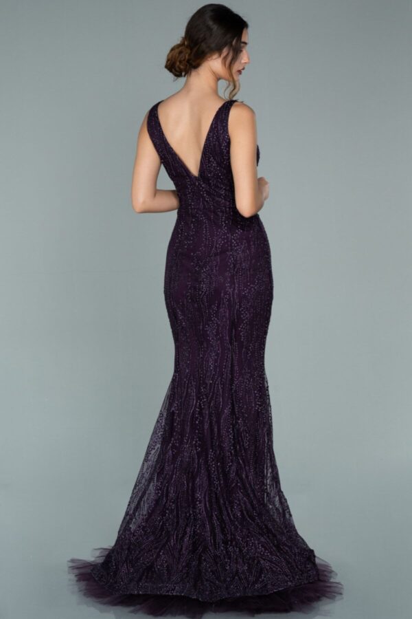 Kolsuz Simli Uzun Abiye Elbise Abu1979 - Görsel 6