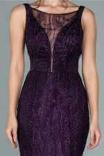 Kolsuz Simli Uzun Abiye Elbise Abu1979 - Görsel 7