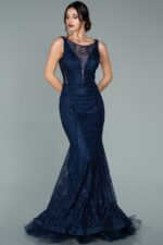 Kolsuz Simli Uzun Abiye Elbise Abu1979 - Görsel 13