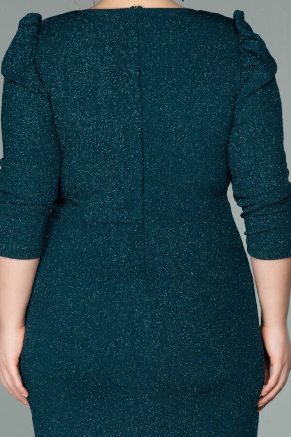 Kapri Kol Simli Büyük Beden Abiye ABK1246 - Görsel 20