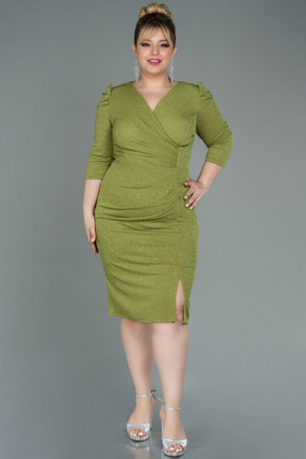 Kapri Kol Simli Büyük Beden Abiye ABK1246 - Görsel 25