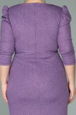 Kapri Kol Simli Büyük Beden Abiye ABK1246 - Görsel 36