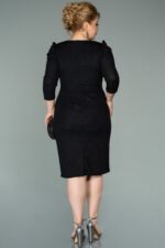 Kapri Kol Simli Büyük Beden Abiye ABK1246 - Görsel 6