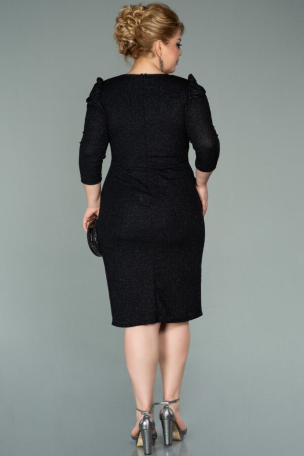 Kapri Kol Simli Büyük Beden Abiye ABK1246 - Görsel 6