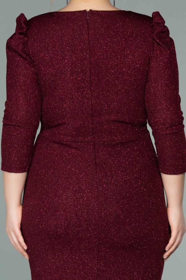 Kapri Kol Simli Büyük Beden Abiye ABK38975 - Görsel 5