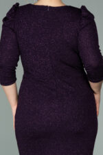 Kapri Kol Simli Büyük Beden Abiye ABK38975 - Görsel 9