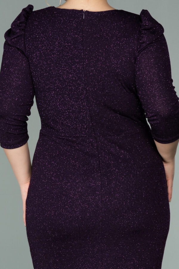 Kapri Kol Simli Büyük Beden Abiye ABK38975 - Görsel 9