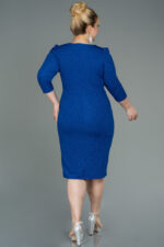 Kapri Kol Simli Büyük Beden Abiye ABK38975 - Görsel 11