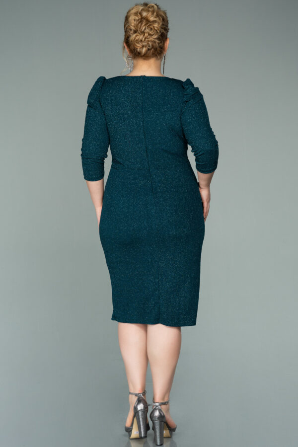 Kapri Kol Simli Büyük Beden Abiye ABK38975 - Görsel 15