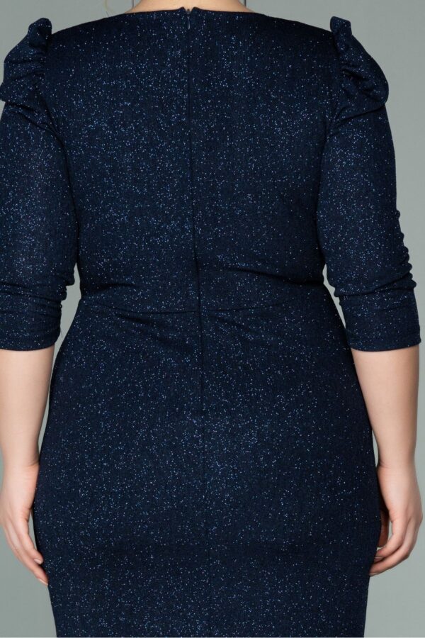 Kapri Kol Simli Büyük Beden Abiye ABK38975 - Görsel 20