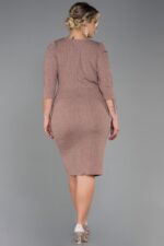 Kapri Kol Simli Büyük Beden Abiye ABK38975 - Görsel 26