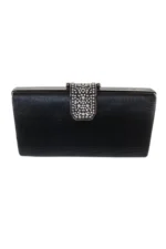 Siyah Saten Abiye Çanta V739 - Görsel 2